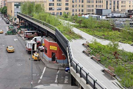 the high line park