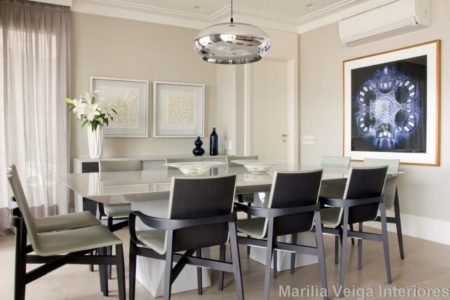 Decoração de sala de jantar
