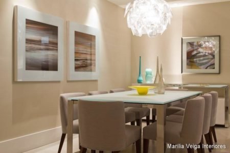 Decoração de sala de jantar
