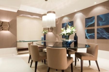 Decoração de sala de jantar