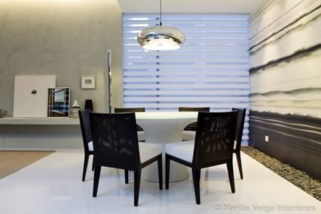 Decoração de sala de jantar