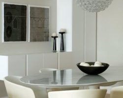 Decoração de sala de jantar
