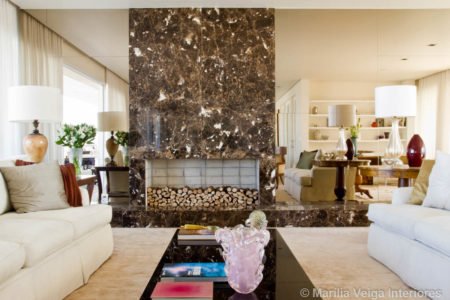 Os diferentes usos do mármore na decoração