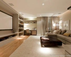 Decoração de Home Theater
