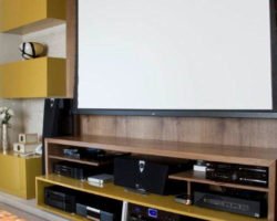 Decoração de Home Theater