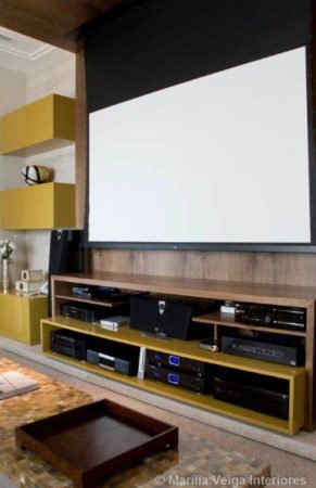 Decoração de Home Theater