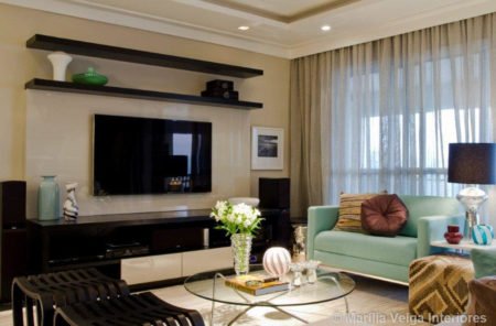 Decoração de Home Theater