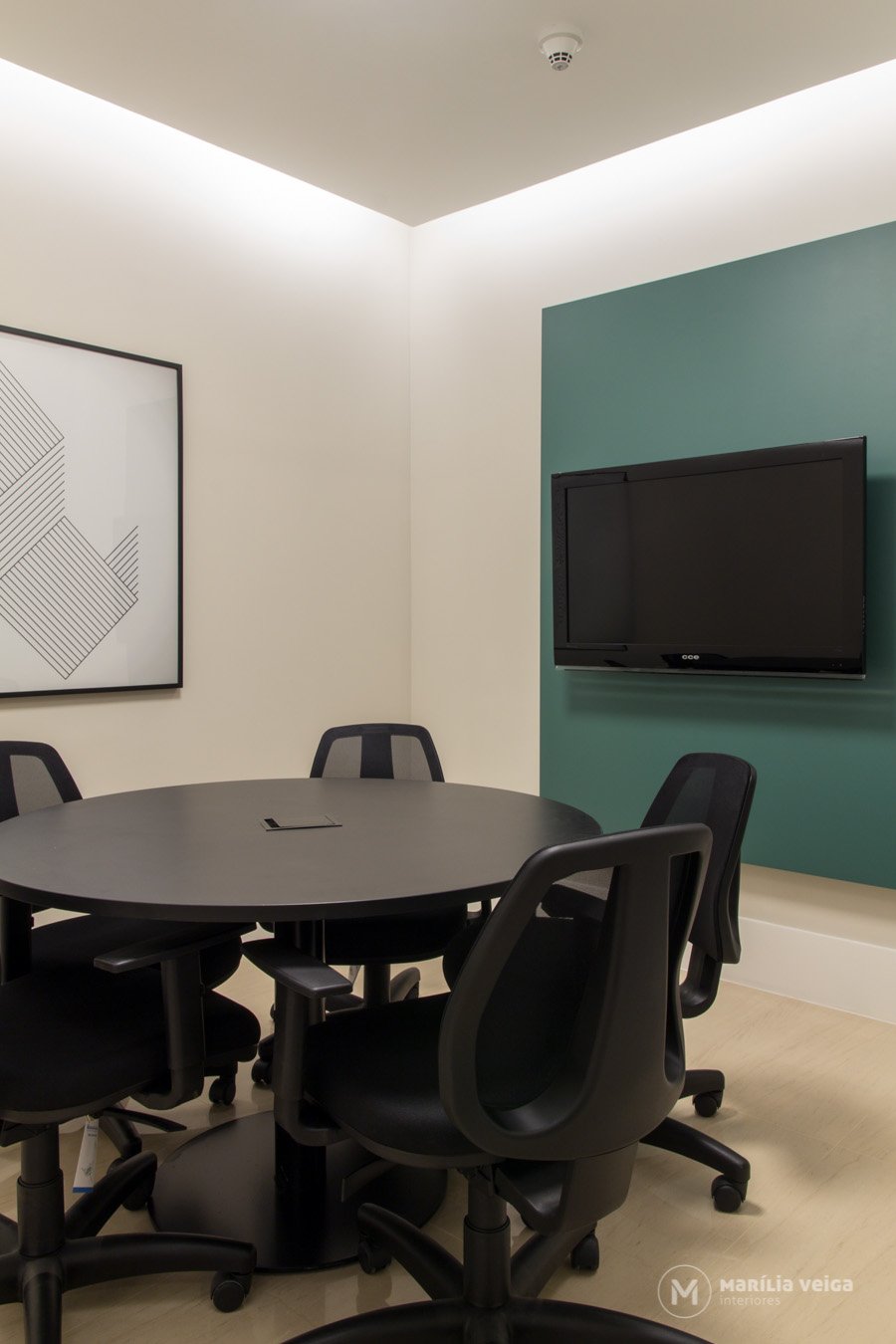 decoração de escritório corporativo