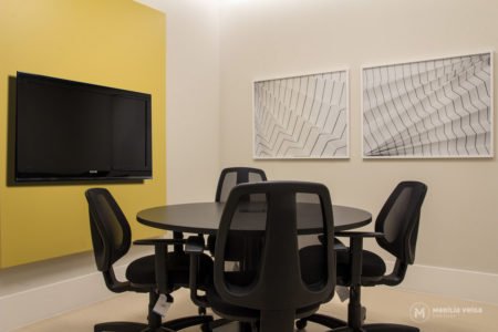 decoração de escritório corporativo