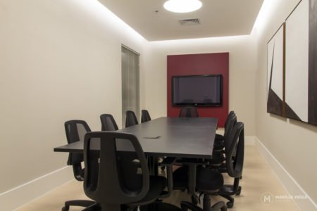decoração de escritório corporativo