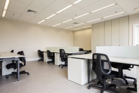 decoração de escritório corporativo