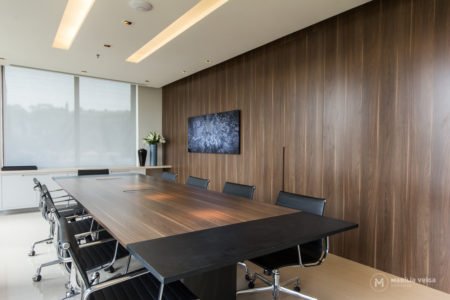 decoração de escritório corporativo